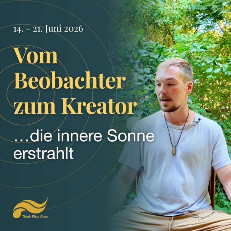 Cover „Vom Beobachter zum Kreator: Die innere Sonne erstrahlt“ – Der Puls der Woche mit Tim Böttner