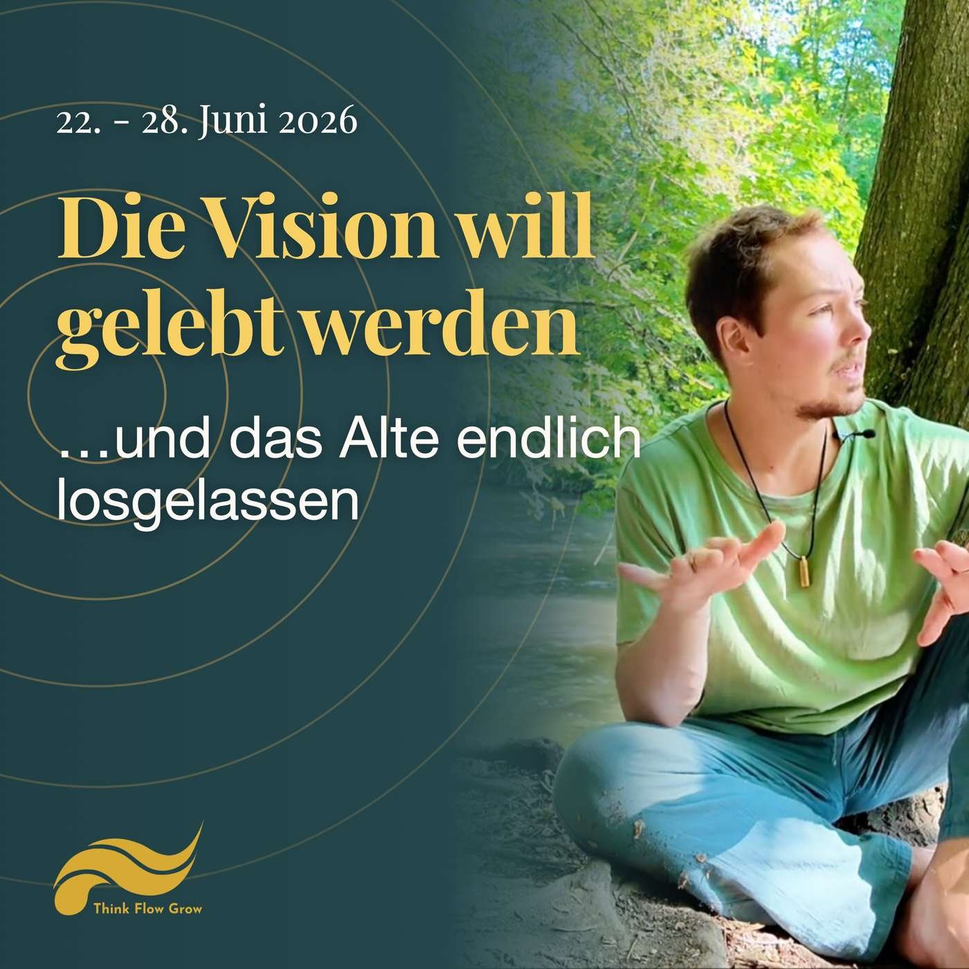 Cover „Die Vision will gelebt werden (und das Alte endlich losgelassen!)“ – Der Puls der Woche mit Tim Böttner