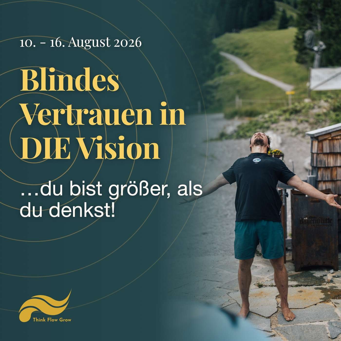 Cover „Blindes Vertrauen in DIE Vision (du bist größer, als du denkst!)“ – Der Puls der Woche mit Tim Böttner